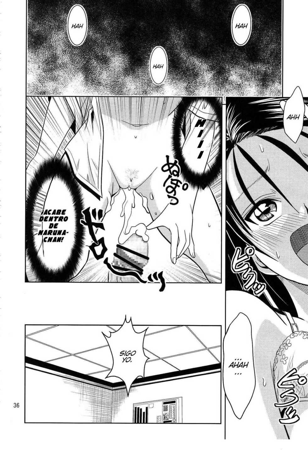 [Gangontou (Fukori)] Anoko-tachi ga Taihen na Koto ni Nattemasu (To LOVE-Ru) [Spanish] [Javiert239] - Page 36