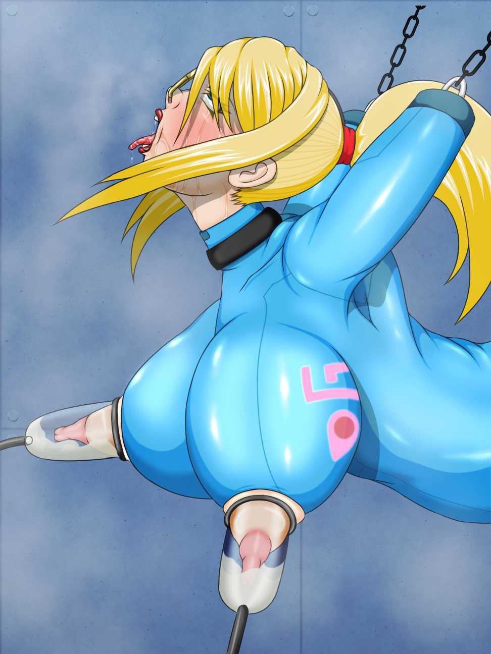 [Kamomairu] Mesubuta Kyousei Manual (Metroid) - Page 18