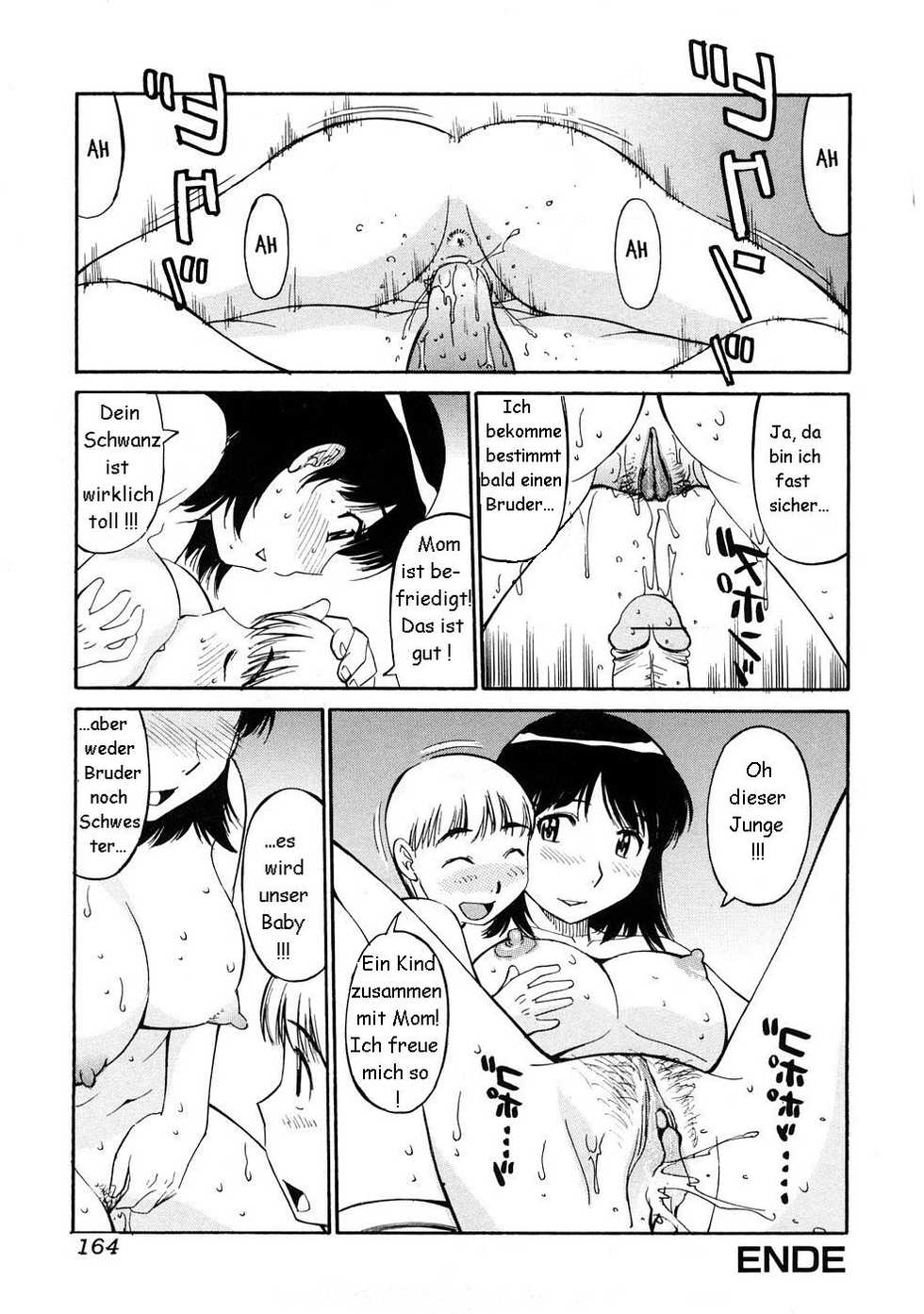 [Koujin Kishi] Mama to Boku no Akarui Kazoku Keikaku | Moms and My Happy Family Plan (Zecchou Boshi 3) [German] [pesch07] - Page 16