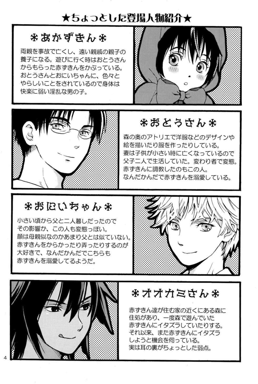 (C79) [Shouwa Prism (Hoshizaki Ryuu)] Akazukin 2 - Page 4