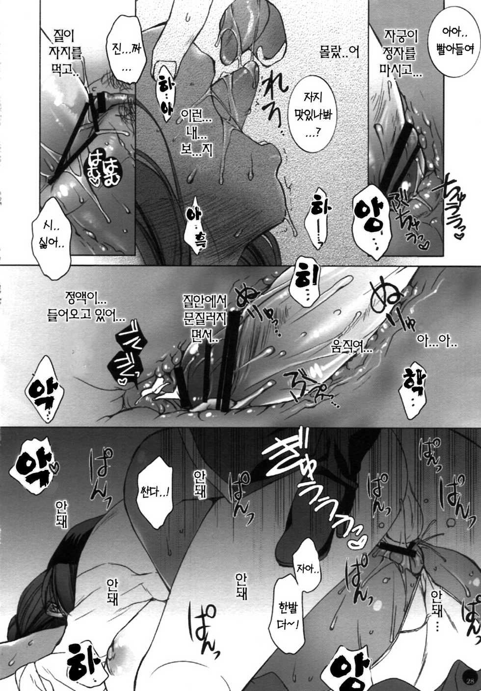 (C72) [L.L.MILK (Sumeragi Kohaku)] Mugen Rasen | 무한나선 (Bishoujo Senshi Sailor Moon) [Korean] [Project H] - Page 28