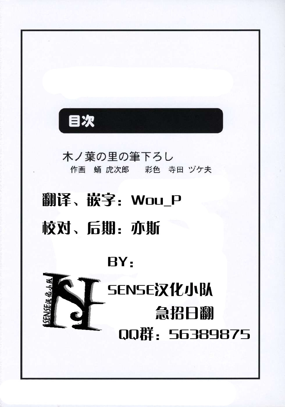 (C72) [Muchi Muchi 7 (Terada Tsugeo, Sanagi Torajirou)] Muchi Muchi Carnival 2 (Various) [Chinese] [SENSE汉化小队] [Incomplete] - Page 21