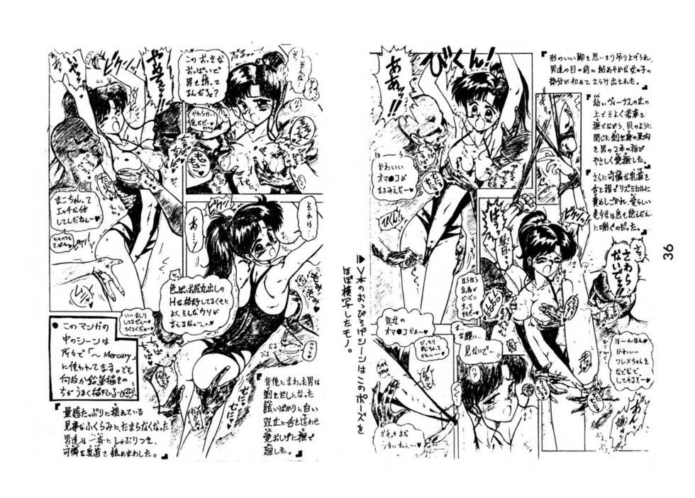 [BLACK DOG (Kuroinu Juu)] ECHOES (Neon Genesis Evangelion, Bishoujo Senshi Sailor Moon, Victory Gundam) [1997-03-20] - Page 36