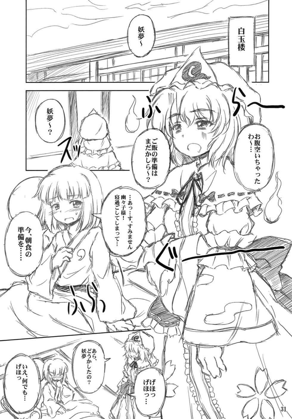 (C72) [Clash House (Hirasaka Makoto)] Touhou Kidentai (Touhou Project) - Page 30