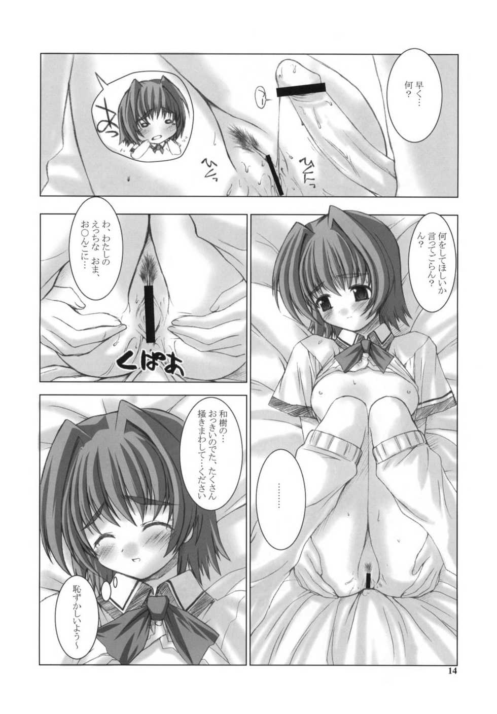 (C60) [Fountain's Square (Hagiya Masakage)] RAVE ON (Comic Party) - Page 13