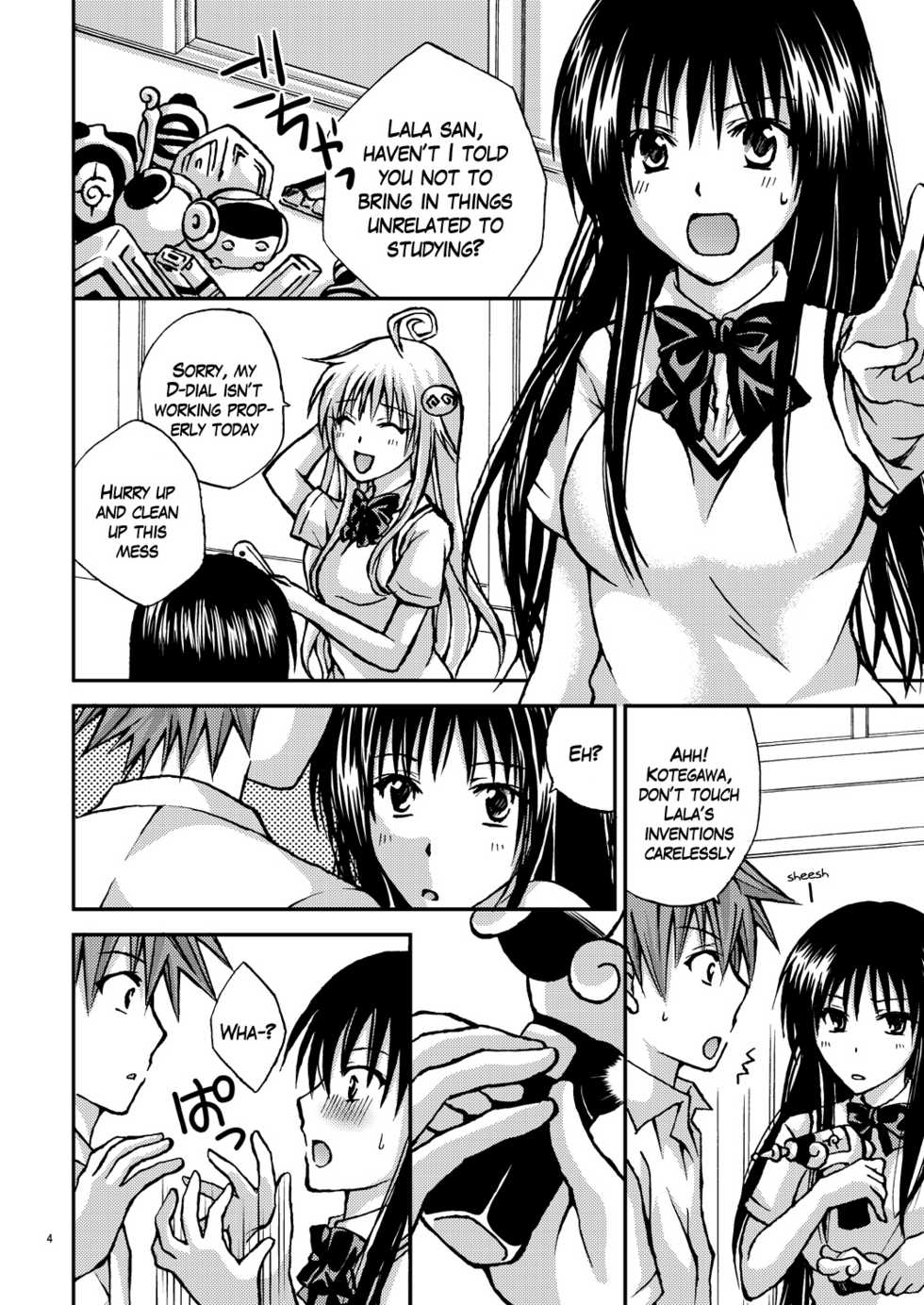 (C79) [Hyogetsu (Momonoki Fum)] Riko Style (To LOVE-ru) [English] [Watisit] - Page 3