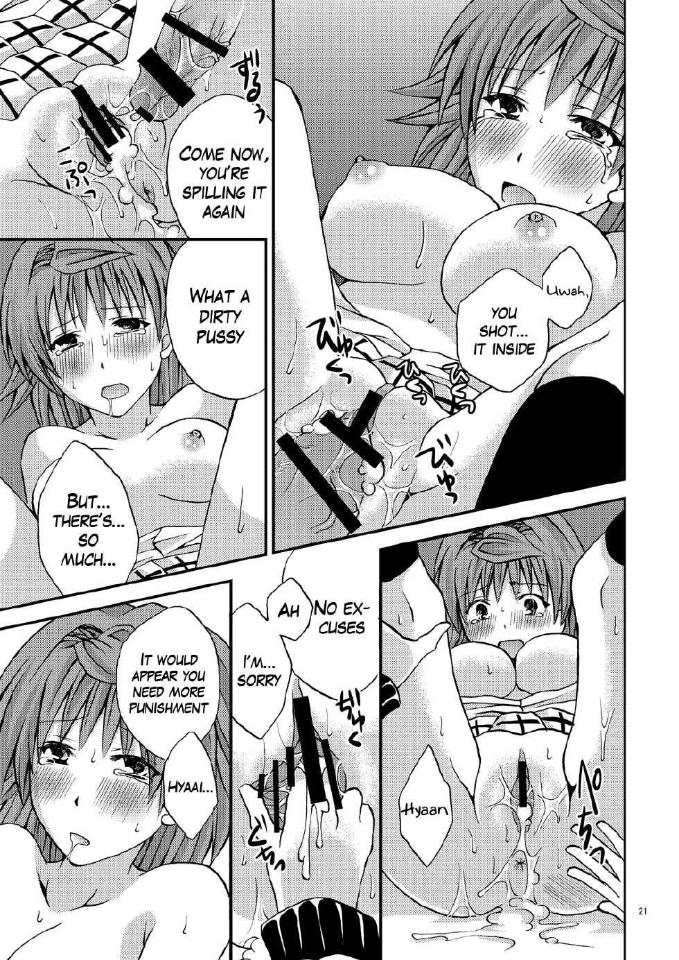 (C79) [Hyogetsu (Momonoki Fum)] Riko Style (To LOVE-ru) [English] [Watisit] - Page 20