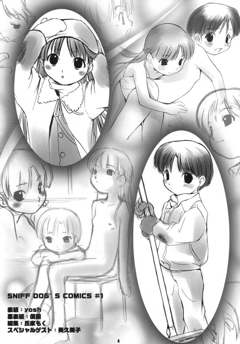 (C63) [Sniff Dogs (Ujiie Moku & Yukishiro Yoshi & Bizen)] Sniff Dog's Comics (Figure 17) - Page 3