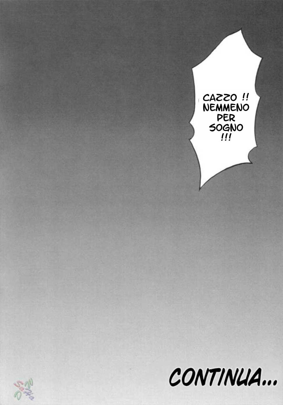 (C66) [Kuroyuki (Kakyouin Chiroru)] Milk Hunters 1 (Futari wa Precure) [Italian] - Page 26