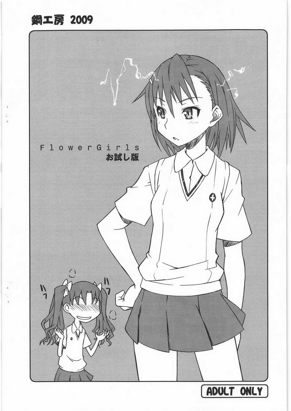 [Hagane Koubou] Flower Girls Otameshiban (Toaru Kagaku no Railgun) - Page 10