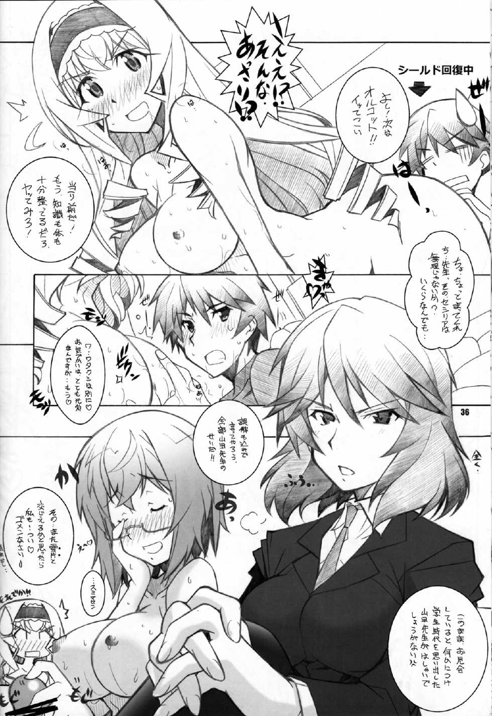 [Maruarai (Arai Kazuki)] SEA IS (Infinite Stratos) - Page 35