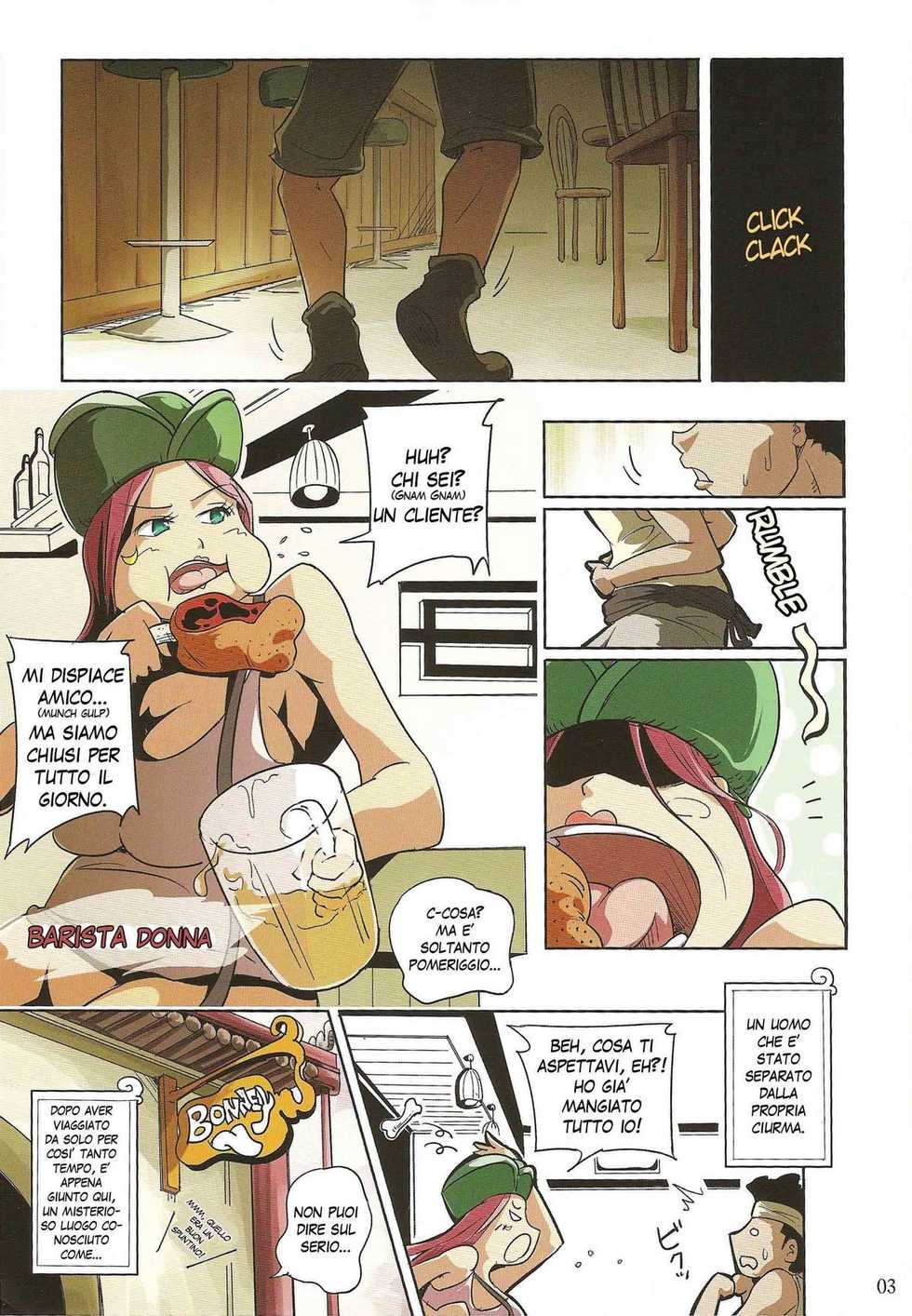(C76) [Sato Samitt (Satomi Sato)] Tougenkyou (One Piece) [Italian] - Page 3