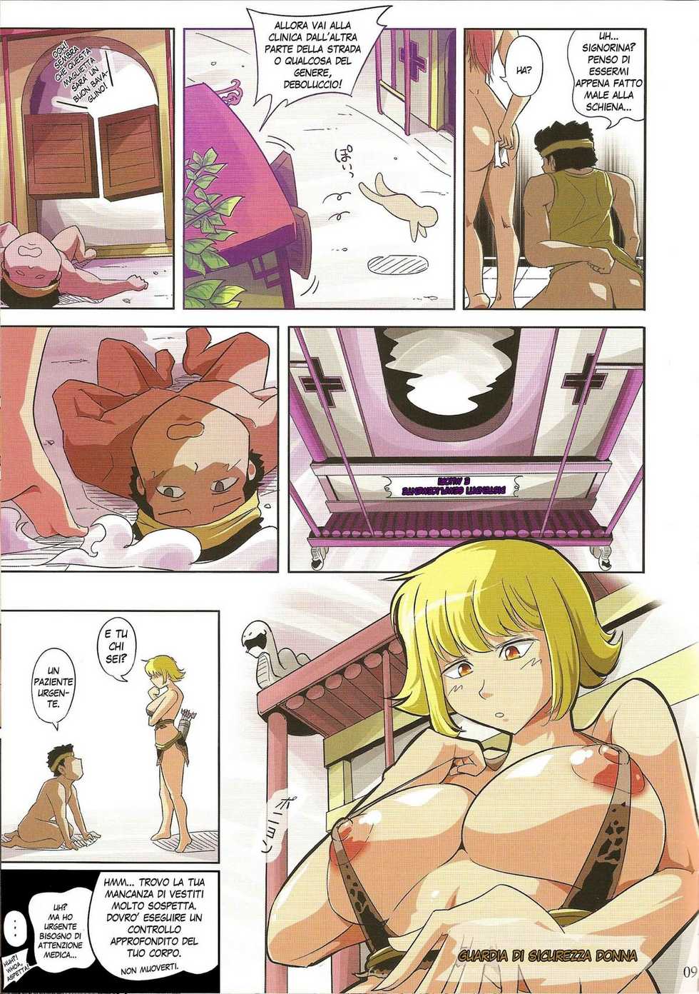 (C76) [Sato Samitt (Satomi Sato)] Tougenkyou (One Piece) [Italian] - Page 9