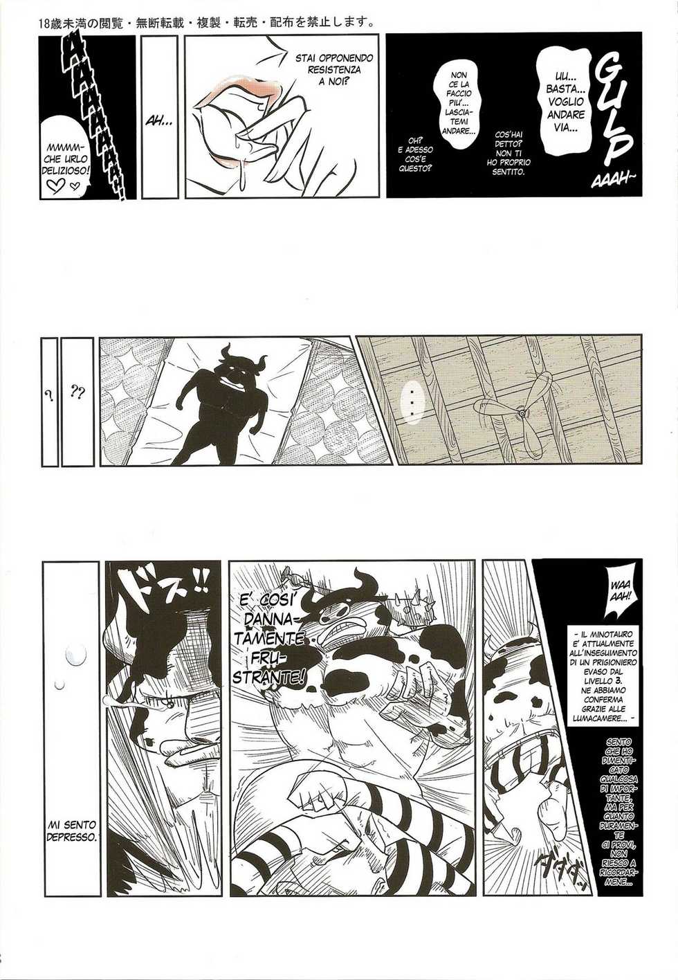 (C76) [Sato Samitt (Satomi Sato)] Tougenkyou (One Piece) [Italian] - Page 18