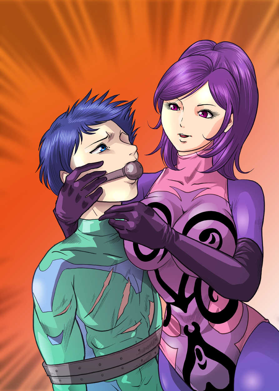 [Queen's Lab] Chijo Sentouin Tai Shounen Hero - Page 23