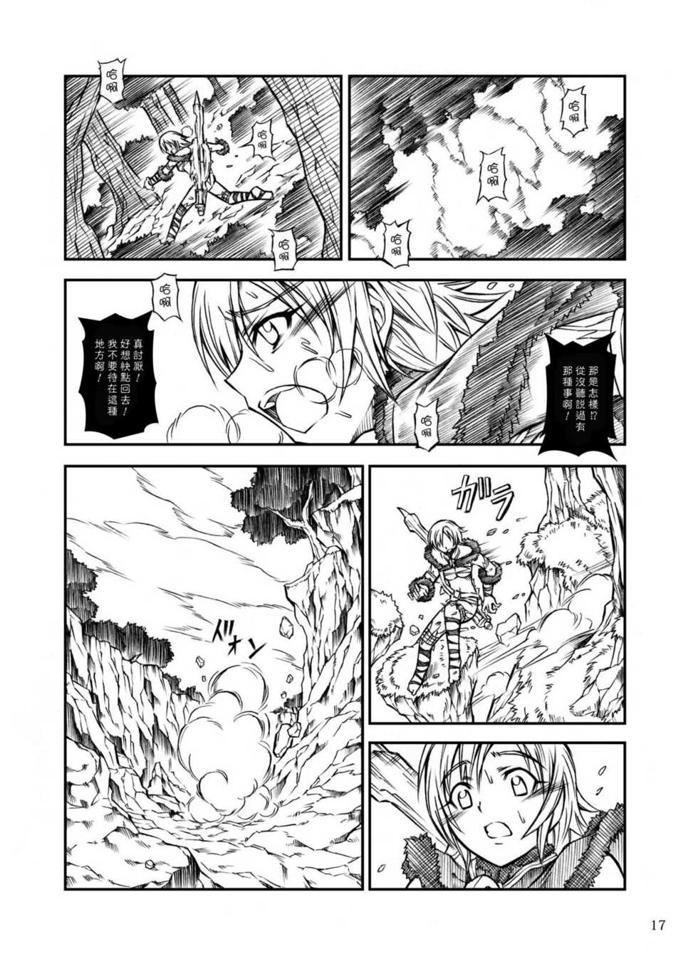 (C77) [Yokohama Junky (Makari Tohru)] Solo Hunter no Seitai (Monster Hunter) [Chinese] [漢化組漢化組] - Page 17