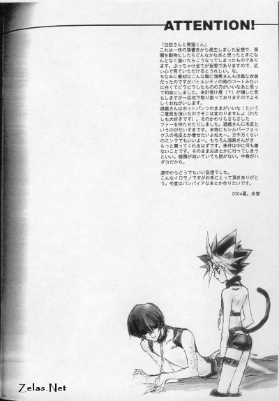 (C66) [Rapan (Himuro Shizuku)] Shirohebisan to Kuronekokun 1 | White Snake & Black Cat 1 (Yu-Gi-Oh!) - Page 3