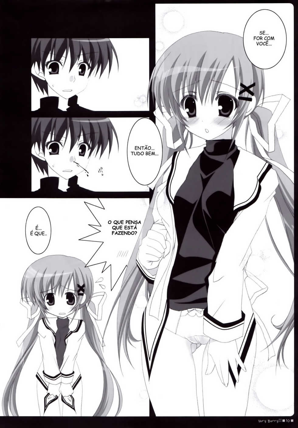 (C71) [BUNBUKUDOU (Narumi Yu)] VERY BERRY!! (D.C.II ~Da Capo II~) [Portuguese-BR] [Kitsune Nagato] - Page 9