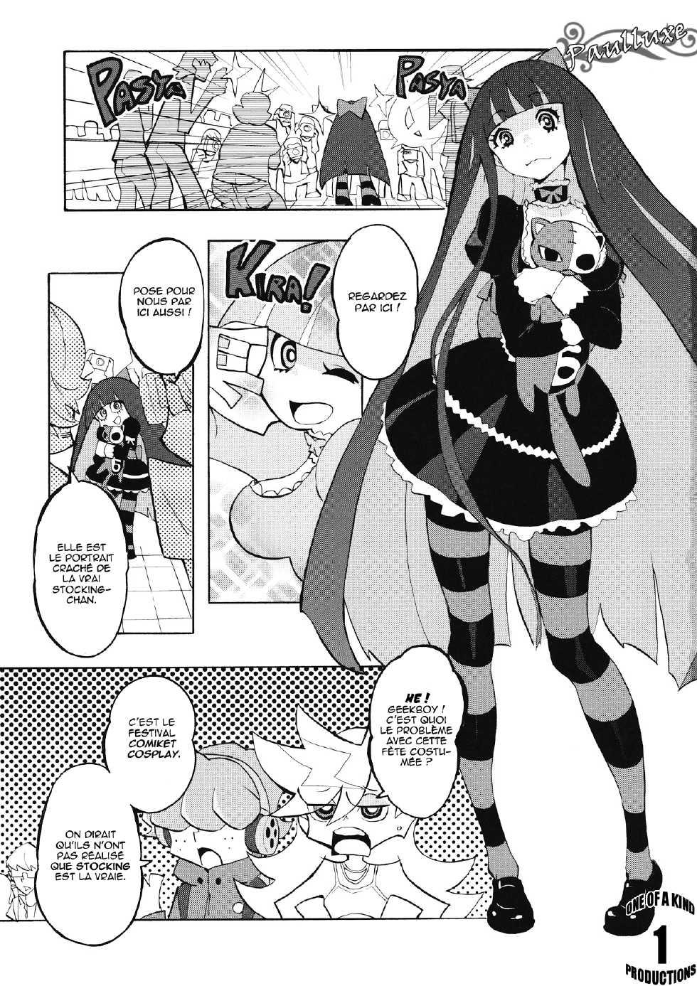 (C79) [Manga Super (Nekoi Mie)] CRAZY 4 YOU! (Panty & Stocking with Garterbelt) [French] [HFR] - Page 2