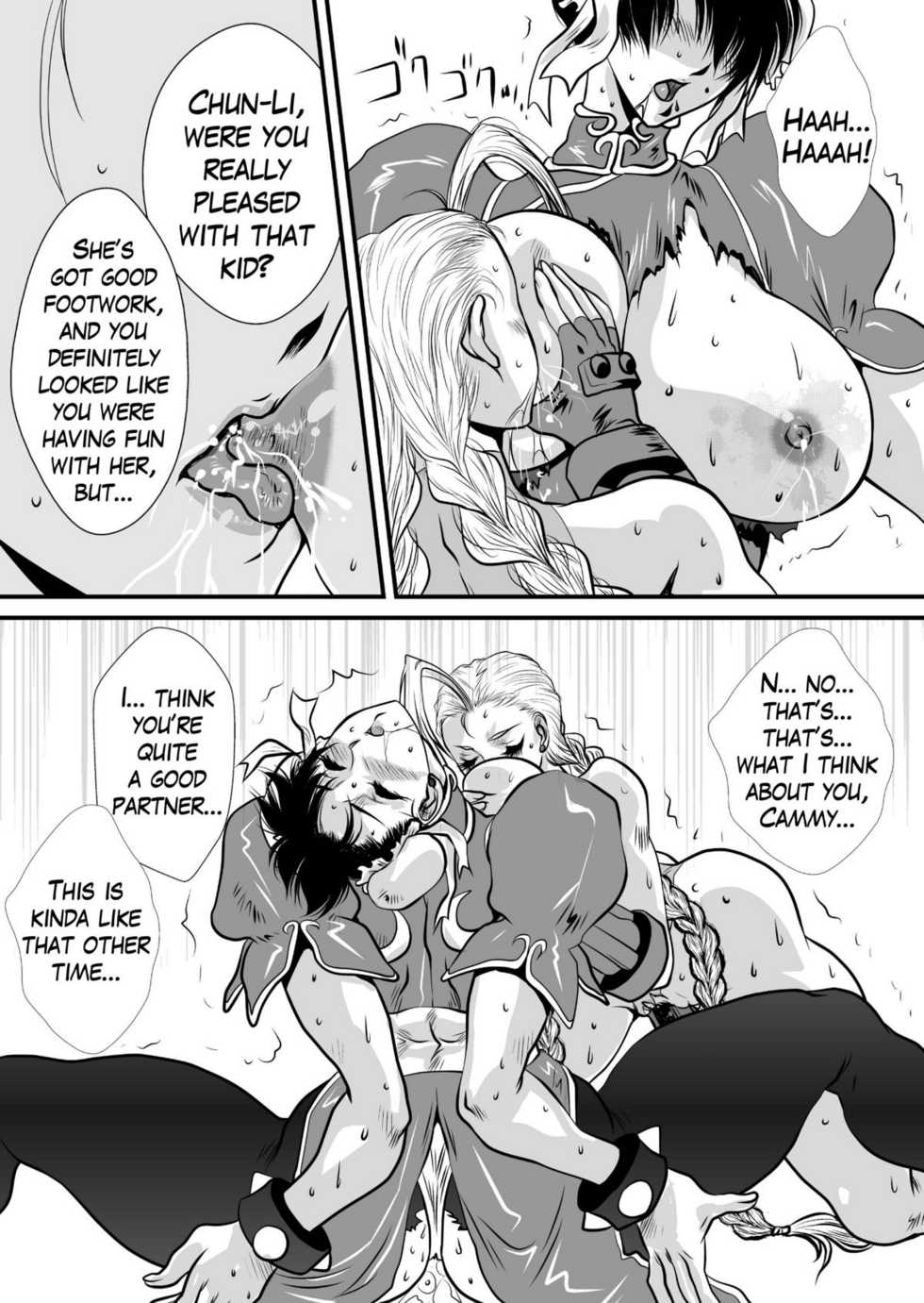 [Yuriai Kojinshi Kai (Yuri Ai)] CAMMDESTROY (Street Fighter) [English] [Ogodei-Khan] [Digital] - Page 31