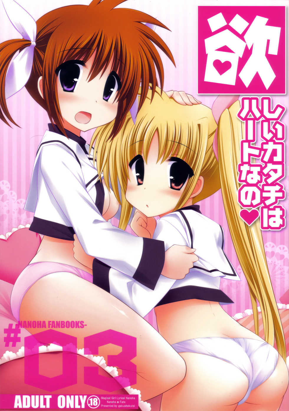 (C79) [Gakushokutei (Watanohara)] Hoshii Katachi wa Heart nano (Mahou Shoujo Lyrical Nanoha) - Page 1