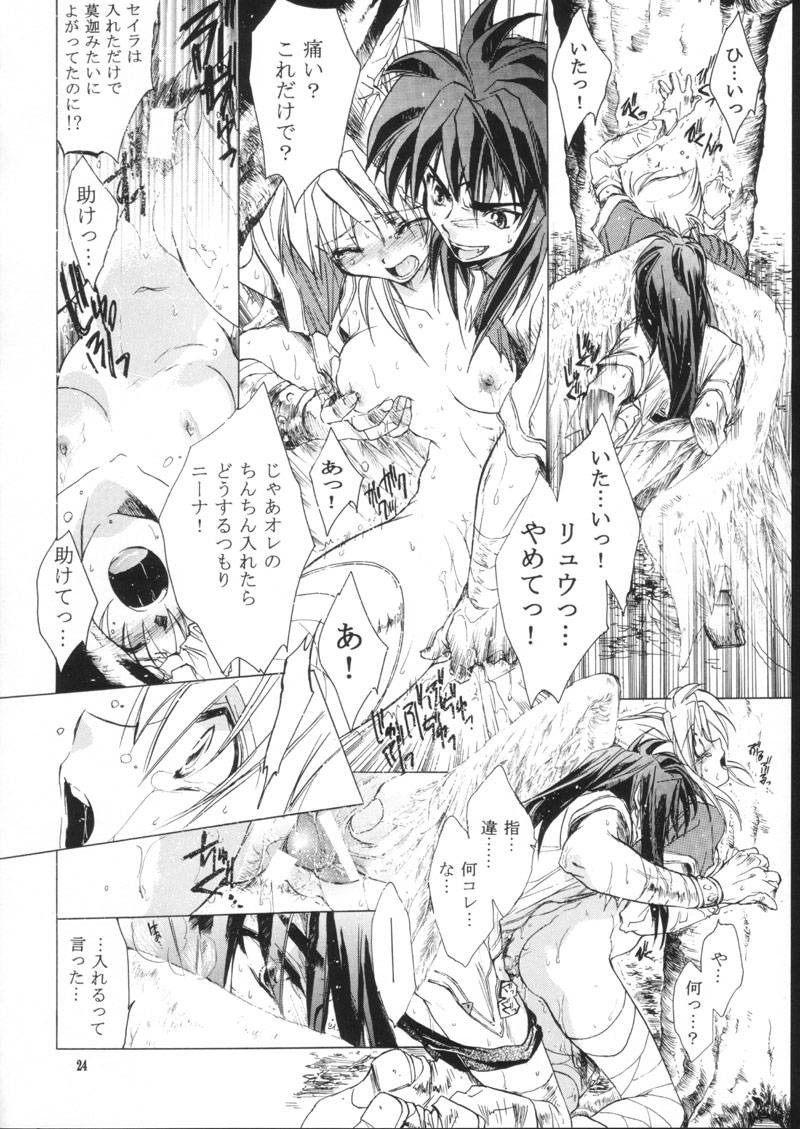 (C61) [Toko-ya (HEIZO, Kitoen)] side:NINA - Ryuu no Me no Fuukei ~ second (Breath Of Fire) - Page 24