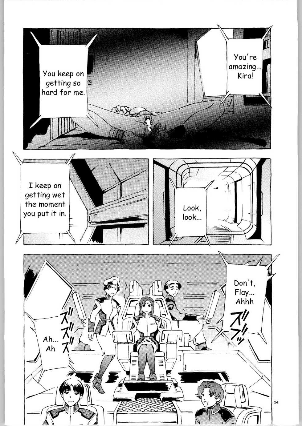 (C66) [Dish up (Warabi Yuuzou)] Kekkan Dam Dam A (Gundam Seed) [English] [HMedia] - Page 23