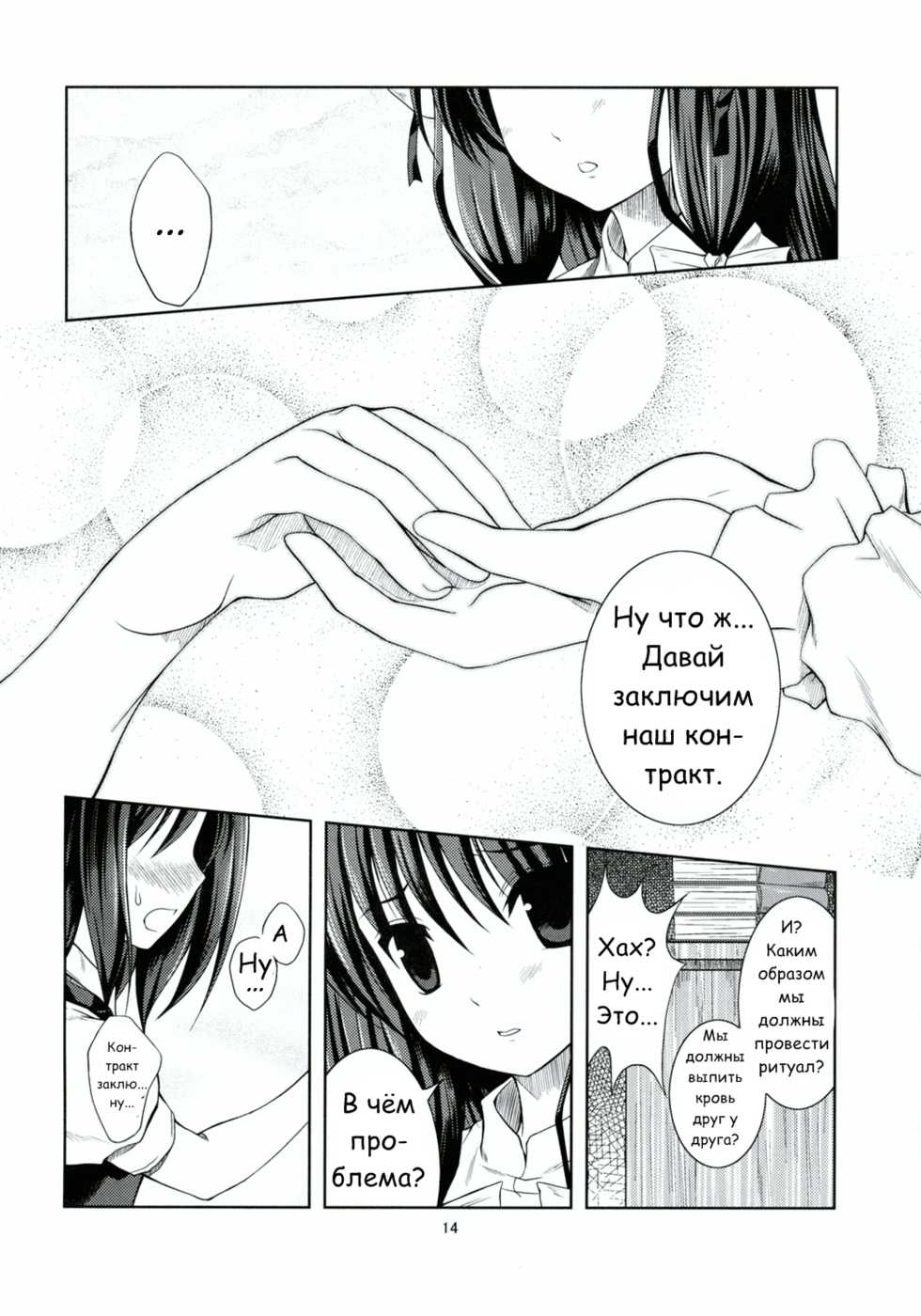 Akuma no Doukei (Touhou) [RUS] - Page 11