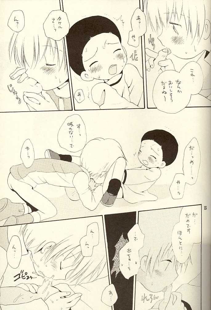 (Shota Collection) [Kuruguru DNA (Hoshiai Hilo)] MISSING LINK (Digimon Adventure) - Page 15