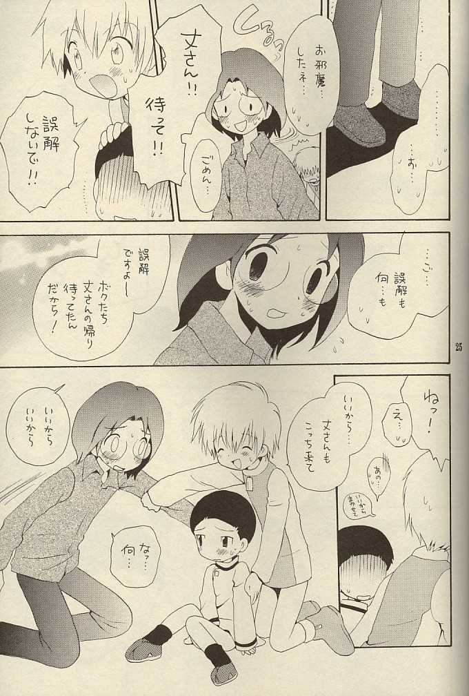 (Shota Collection) [Kuruguru DNA (Hoshiai Hilo)] MISSING LINK (Digimon Adventure) - Page 25