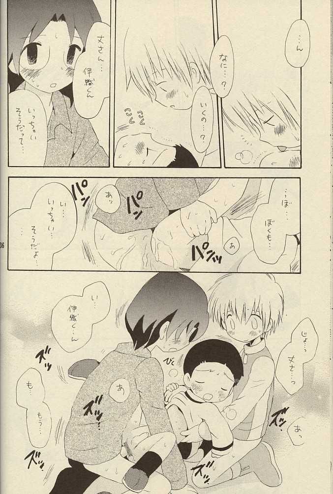 (Shota Collection) [Kuruguru DNA (Hoshiai Hilo)] MISSING LINK (Digimon Adventure) - Page 36