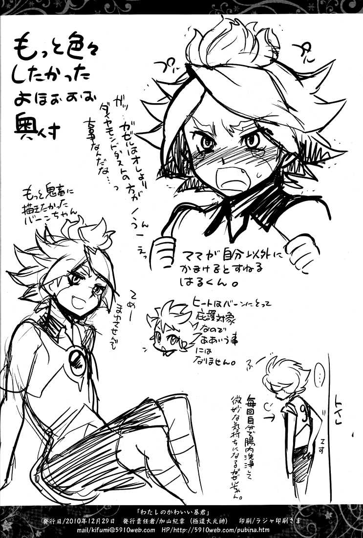 (C79) [Gokudou Daigensui (Noriaki Kayama)] Watashi no Kawaii Boukun (Inazuma Eleven) - Page 37