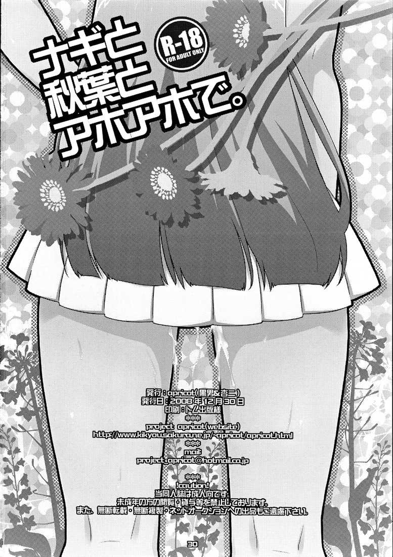 (C75) [apricot (Anji)] Nagi to Akiba to Aho Aho de. (Kannagi: Crazy Shrine Maidens) [English] [Usual Translations] - Page 31