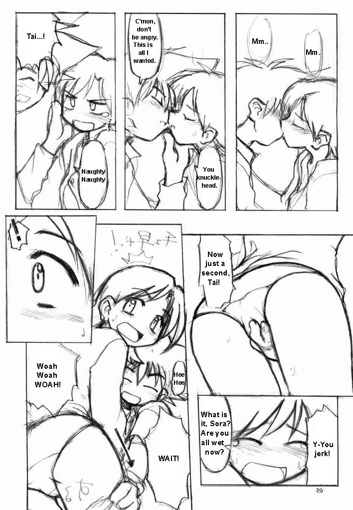 (SC15) [Ukkaridou (Inari Satsuki, Shimazu Isami)] Love Love Funny! (Digimon Adventure 02, Digimon Tamers) [English] - Page 4