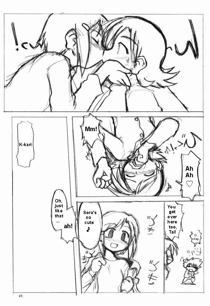 (SC15) [Ukkaridou (Inari Satsuki, Shimazu Isami)] Love Love Funny! (Digimon Adventure 02, Digimon Tamers) [English] - Page 13