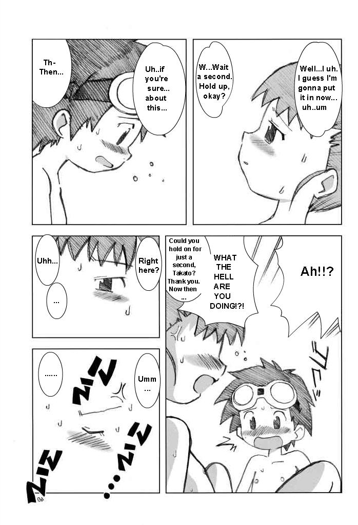 (SC15) [Ukkaridou (Inari Satsuki, Shimazu Isami)] Love Love Funny! (Digimon Adventure 02, Digimon Tamers) [English] - Page 37