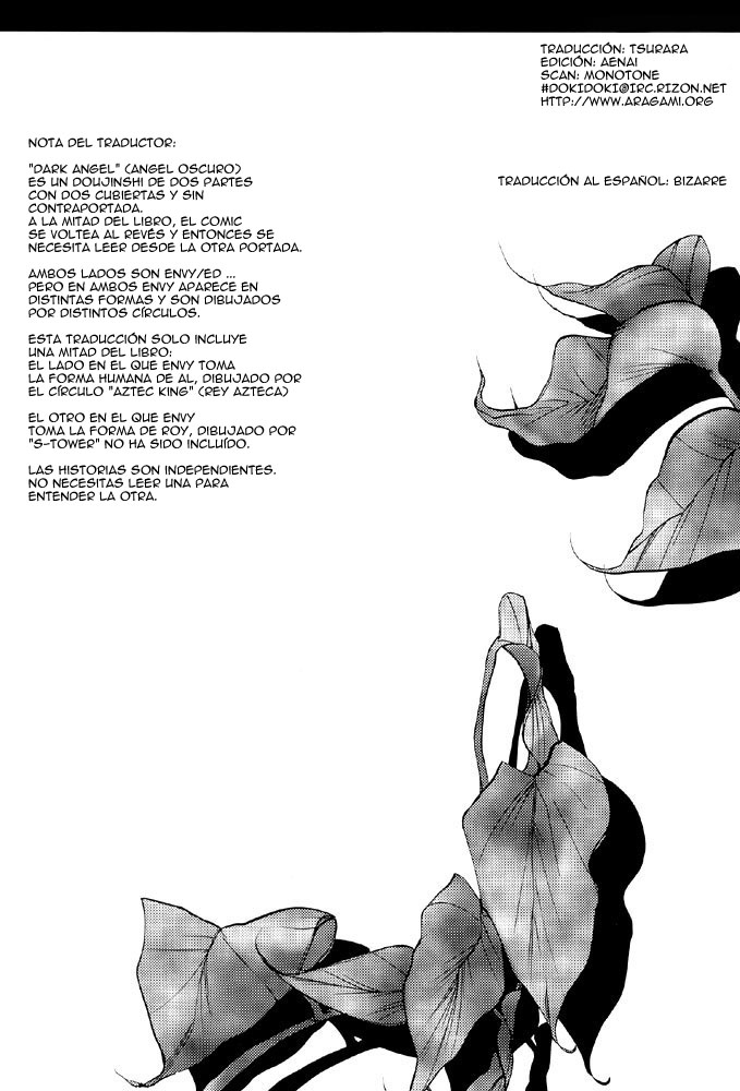[Azteca-King, S-TOWER (Shiou Naoto, Takatoh Sachi)] Dark Angel (Fullmetal Alchemist) [Spanish] [Bizarre] - Page 4