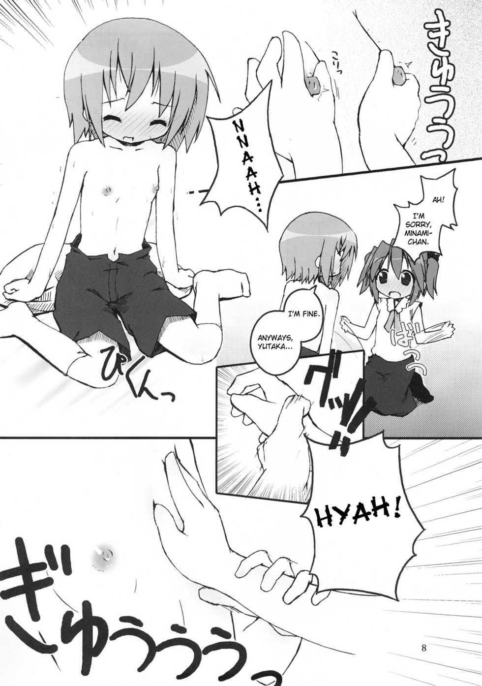 (SC36) [Zenpou Fuchuui (Tamura Hiyori)] Hiyorin Break!! (Lucky Star) [English] (StolenTranslations) - Page 9