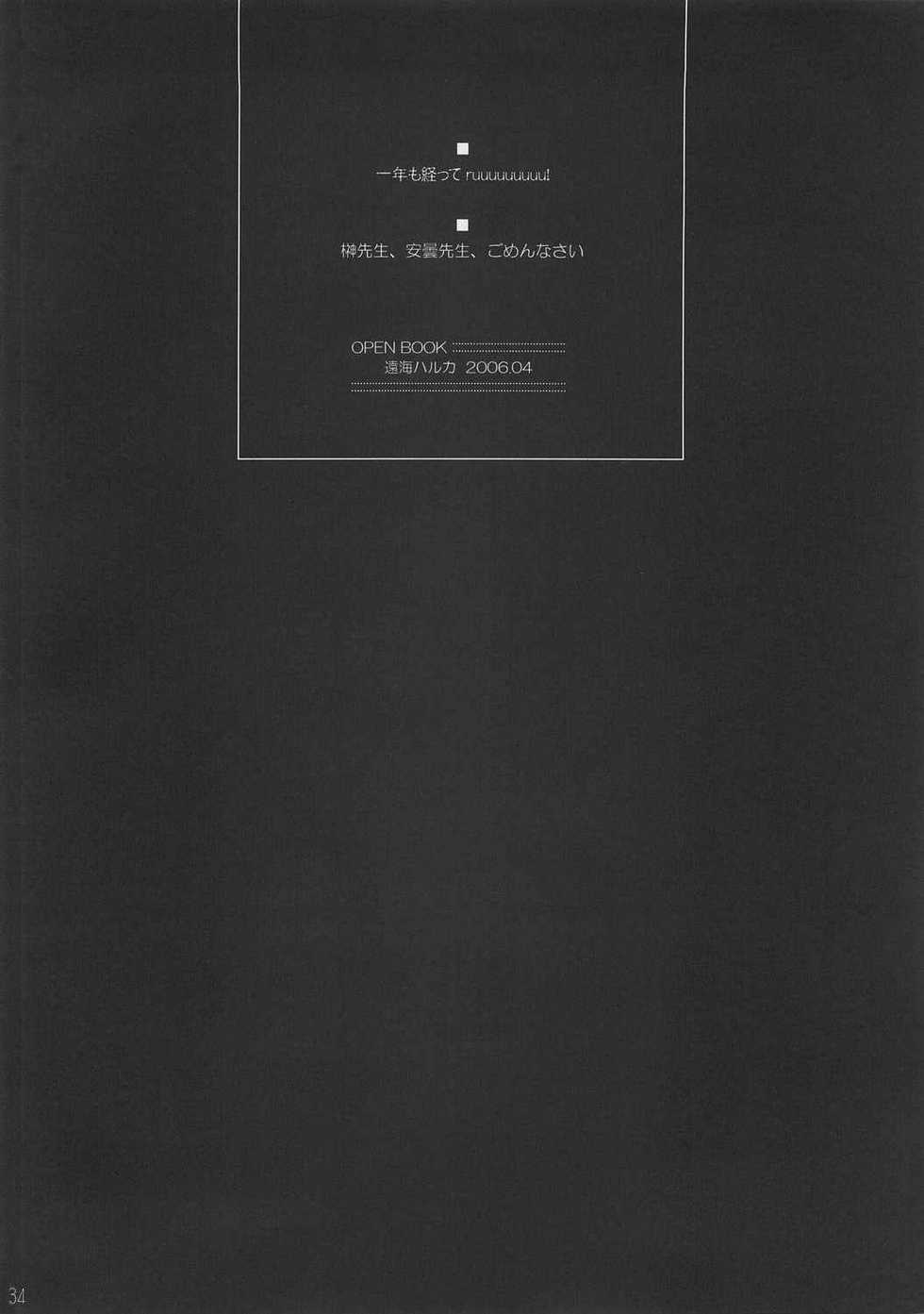 [OPEN BOOK (Toumi Haruka)] Dive Into The Night (Scrapped Princess) - Page 33