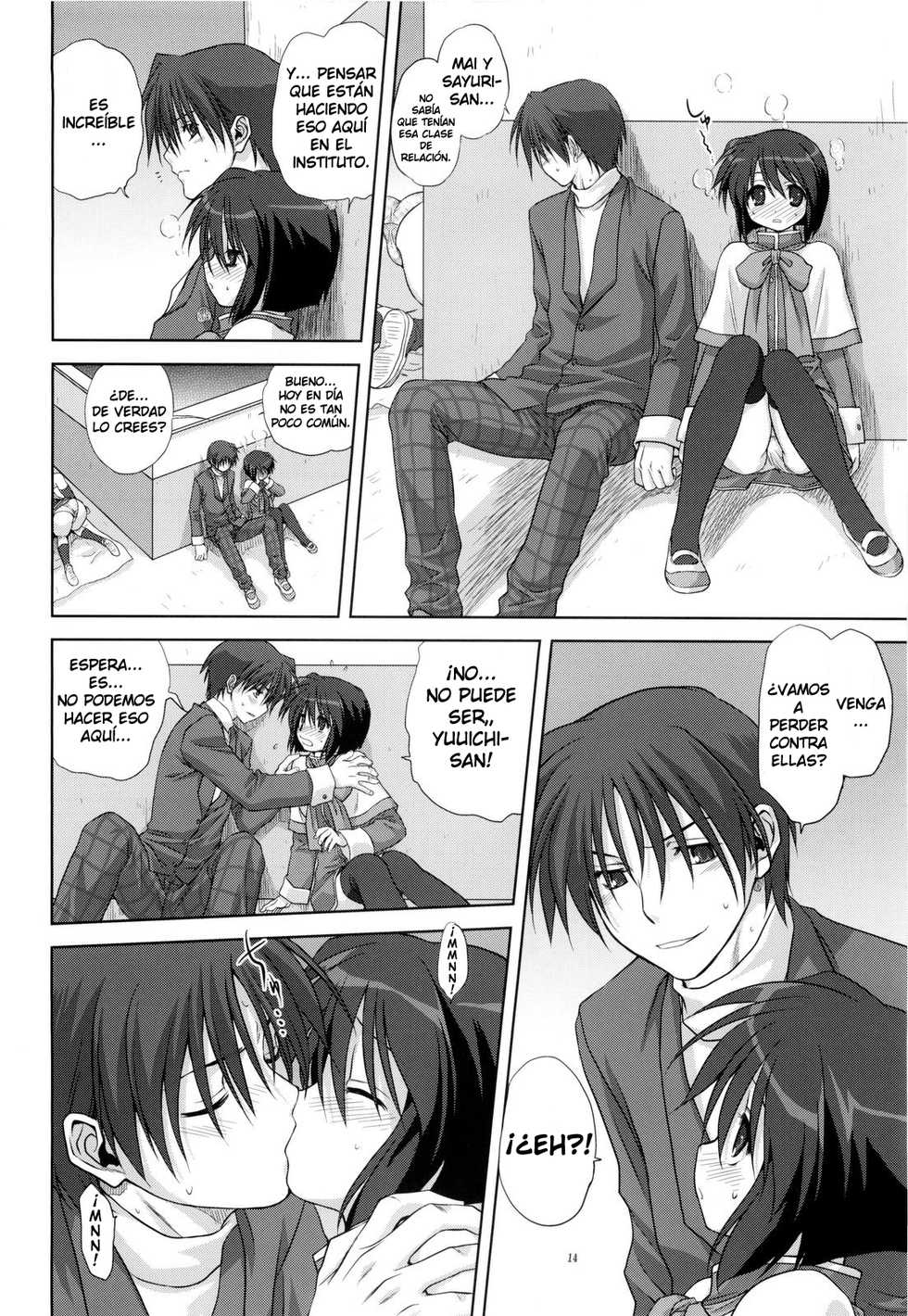 (C76) [Mitarashi Club (Mitarashi Kousei)] Miracle Vanilla Ice (Kanon) [Spanish] - Page 14