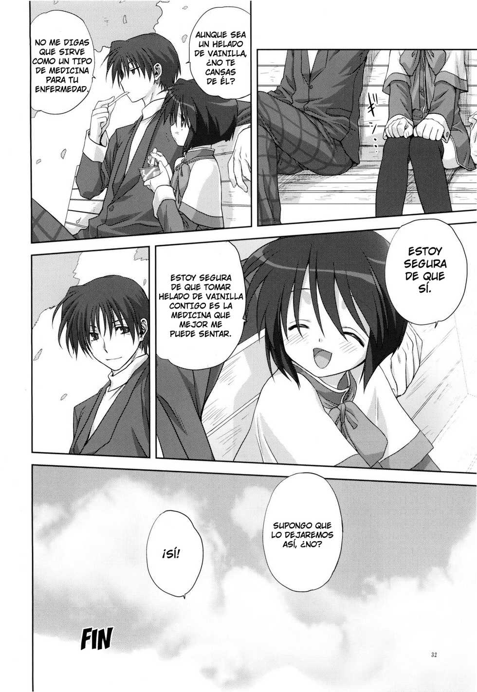 (C76) [Mitarashi Club (Mitarashi Kousei)] Miracle Vanilla Ice (Kanon) [Spanish] - Page 32