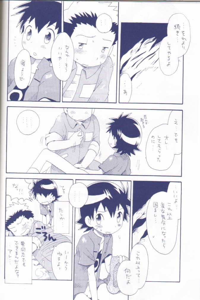 [KuruGuru DNA (Hoshiai Hilo)] Achikochi (Digimon Frontier) - Page 28