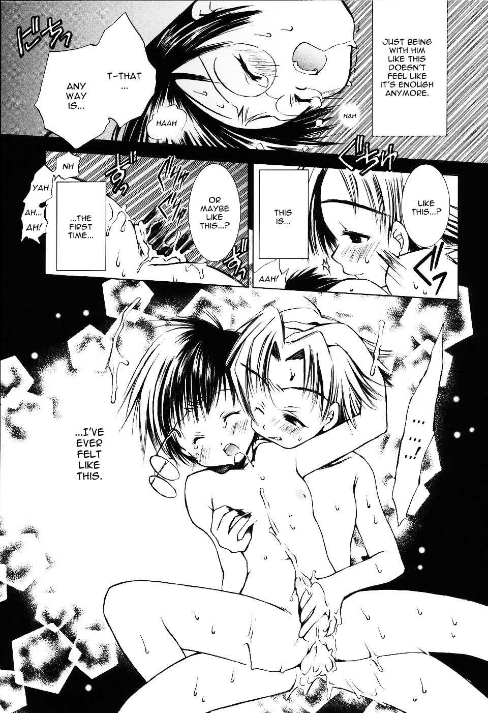 [Ogataya Haruka] Hakoniwa yuugi -37°C 2nd- | Playing in the miniature garden -37°C 2nd- (Koushoku Shounen no Susume 2) [English] [Busy Bee + Tenshi Nyow] - Page 15