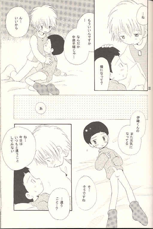 [KuruGuru DNA (Hoshiai Hilo)] Obore Sakana (Digimon Adventure 02) - Page 32