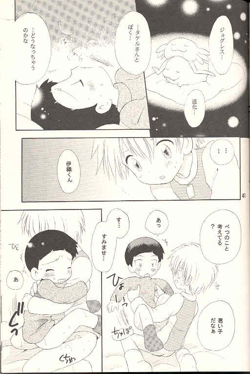 [KuruGuru DNA (Hoshiai Hilo)] Obore Sakana (Digimon Adventure 02) - Page 40