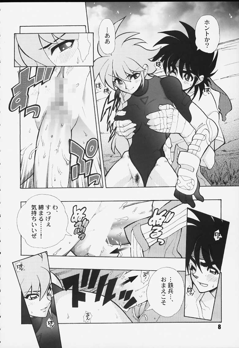 (CR27) [HF (Fujimoto Hideaki)] Kurumada Miracle. (B'T X, Ring ni Kakero, Saint Seiya) - Page 8