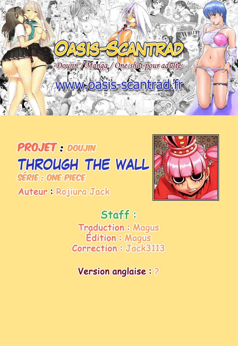 (C76) [Rojiura Jack (Jun)] THROUGH THE WALL (One Piece) [French] [O-S] - Page 28