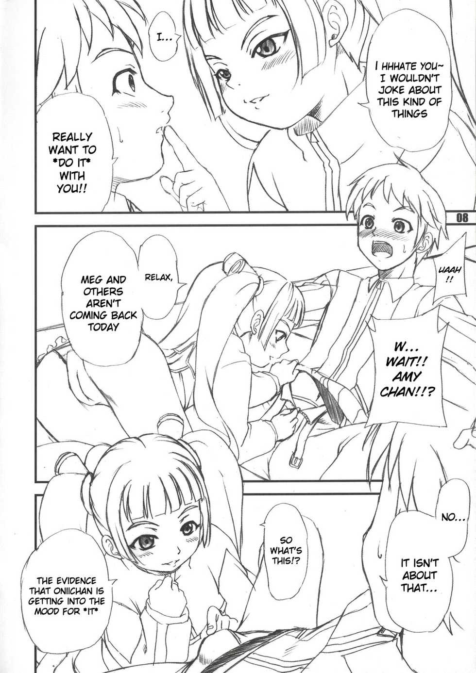(C66) [Rabbit Company (Kotogi Raura)] Fallen Angel [Stale World 24] (Bakuretsu Tenshi [Burst Angel]) [English] - Page 7