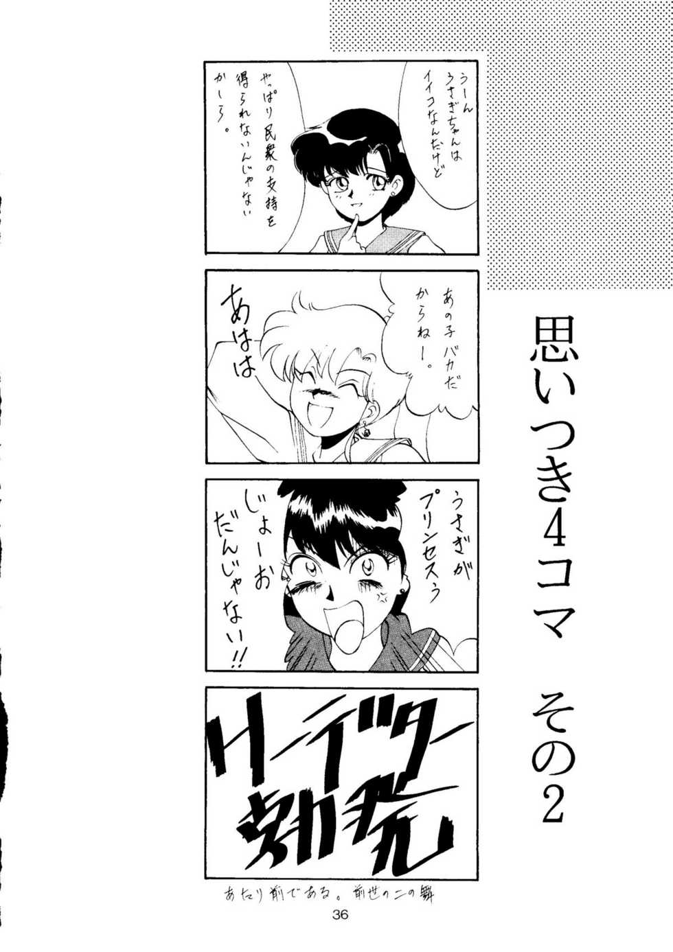 [T2 UNIT, RyuukiSya, Sakura ROC (Various)] LUNATIC ASYLUM (Sailor Moon) - Page 36