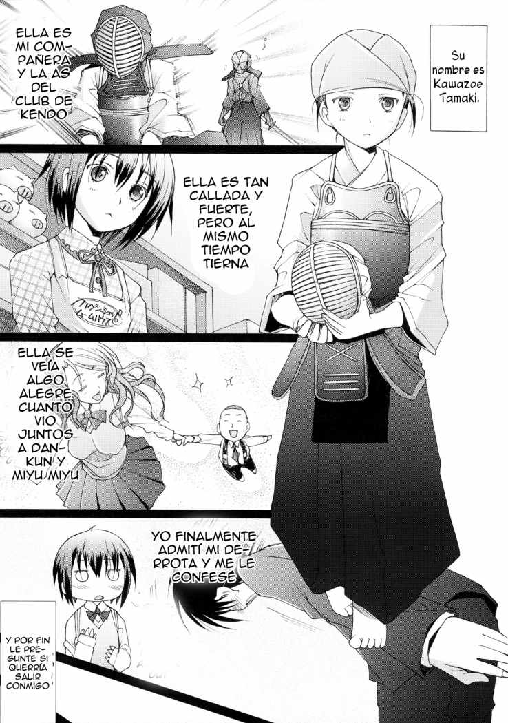 (C73) [Kohakutei (Sakai Hamachi)] Tamatama (Bamboo Blade) [Spanish] - Page 3